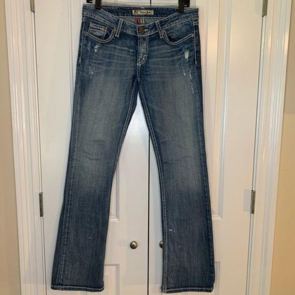 BKE 🎆denim BootCut Low Rise Sabrina Stretch Jeans